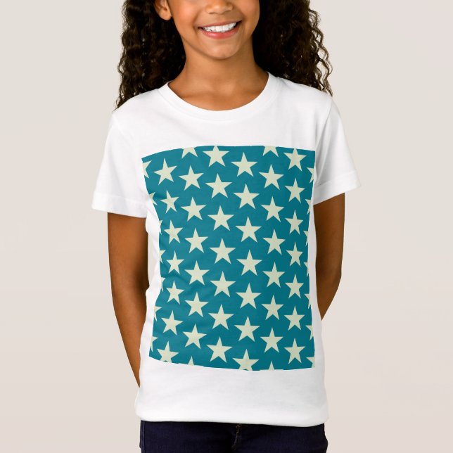 Stars Pattern 5 T-Shirt (Front)