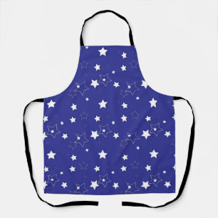 Stars pattern apron