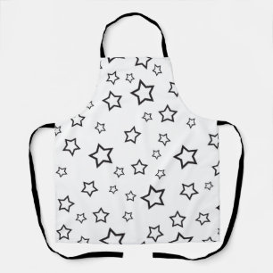 Stars pattern apron