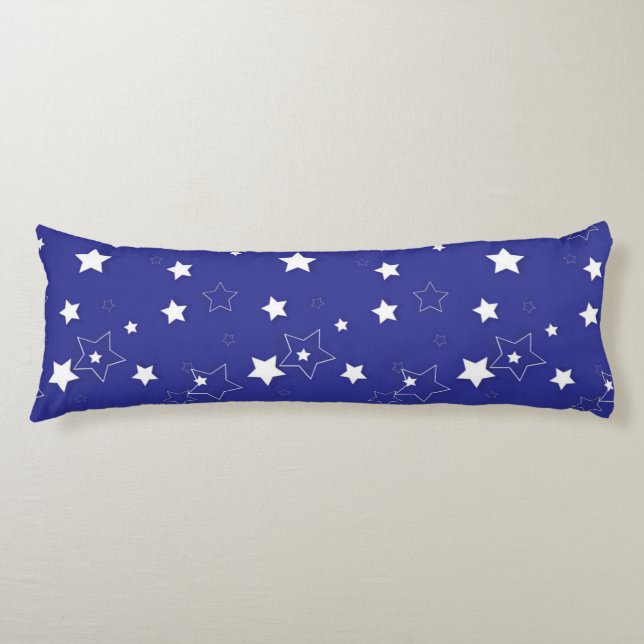 Stars pattern body cushion (Front)