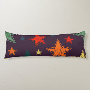Stars pattern body cushion