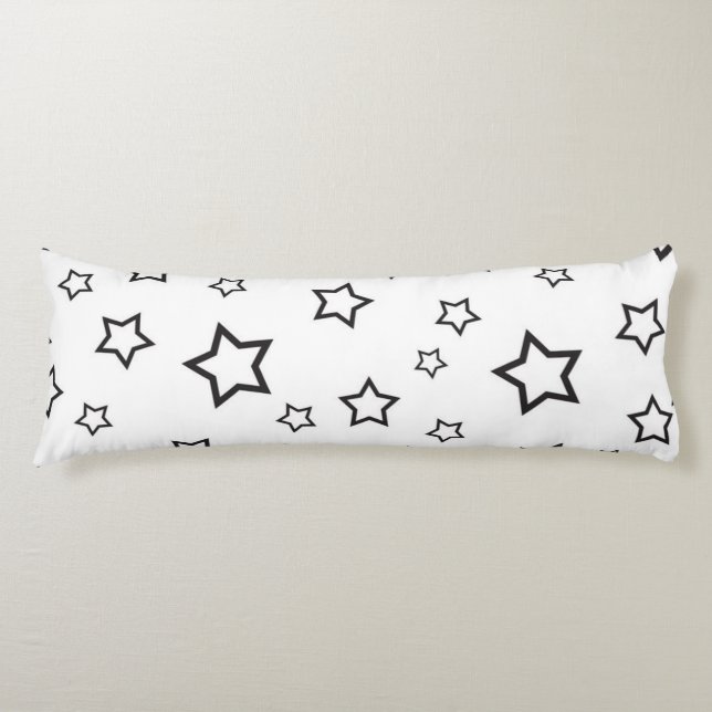 Stars pattern body cushion (Front)