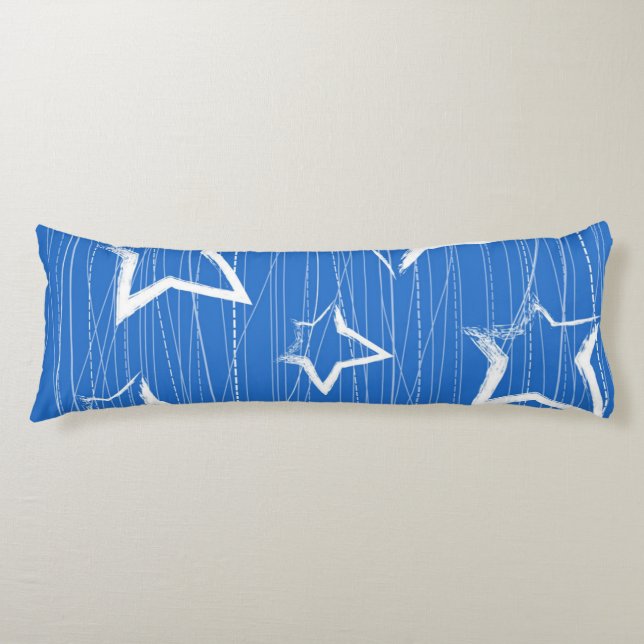 Stars pattern body cushion (Front)