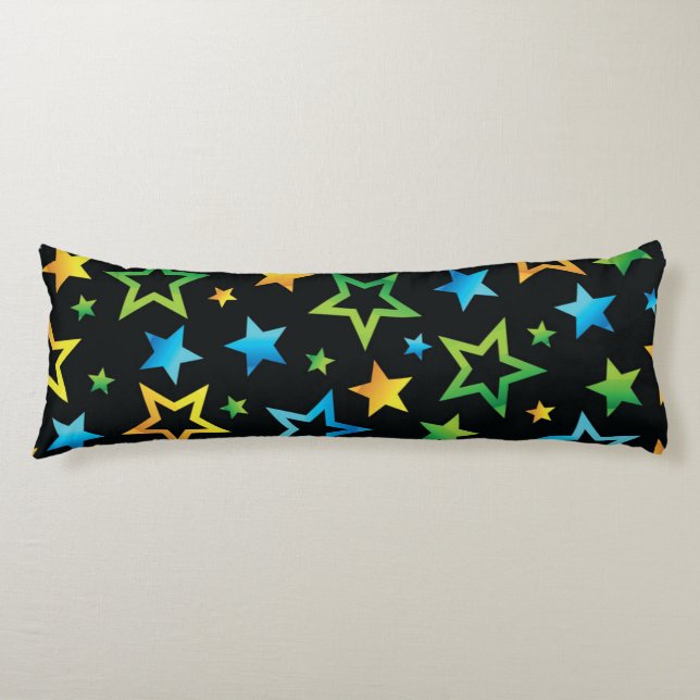 Stars pattern body cushion (Front)