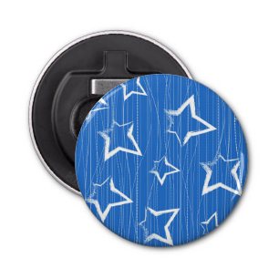 Stars pattern bottle opener