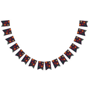 Stars pattern bunting