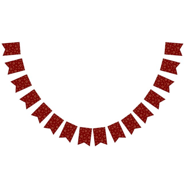 Stars pattern bunting  (All)