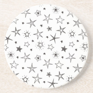 Stars pattern coaster
