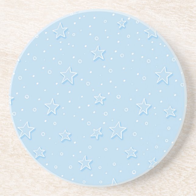 Stars pattern coaster (Front)