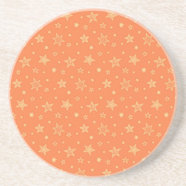 Stars pattern coaster (Front)