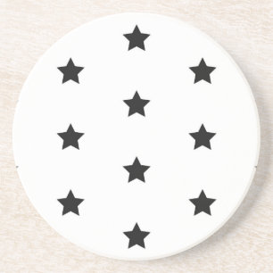Stars pattern coaster