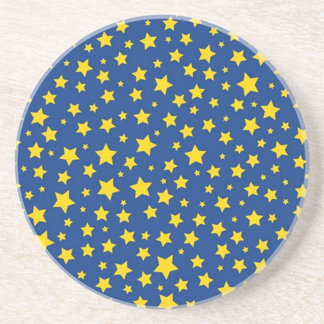 Stars pattern coaster (Front)