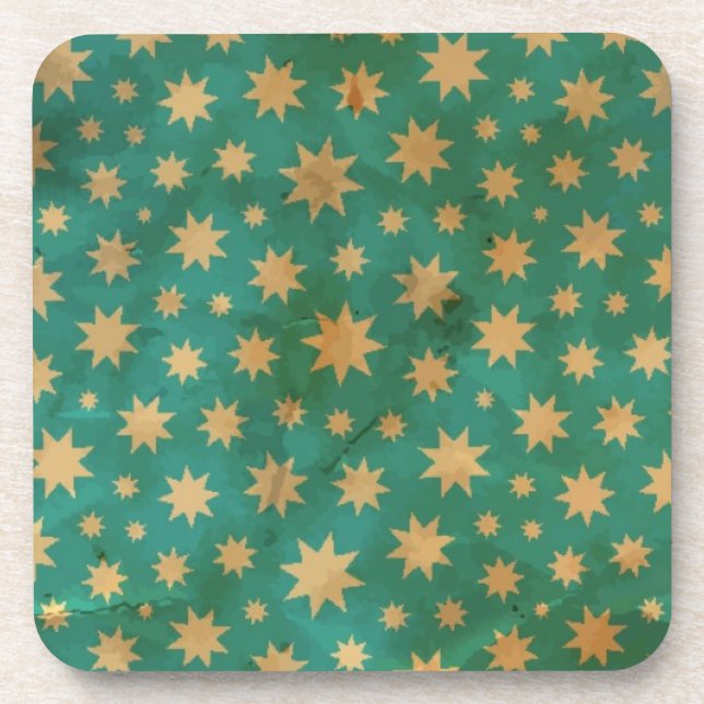 Stars pattern coaster (Front)