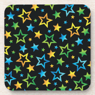 Stars pattern coaster