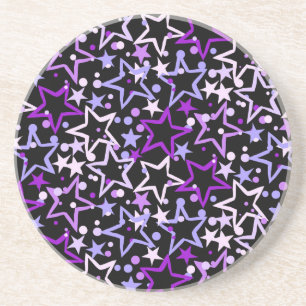 Stars pattern coaster