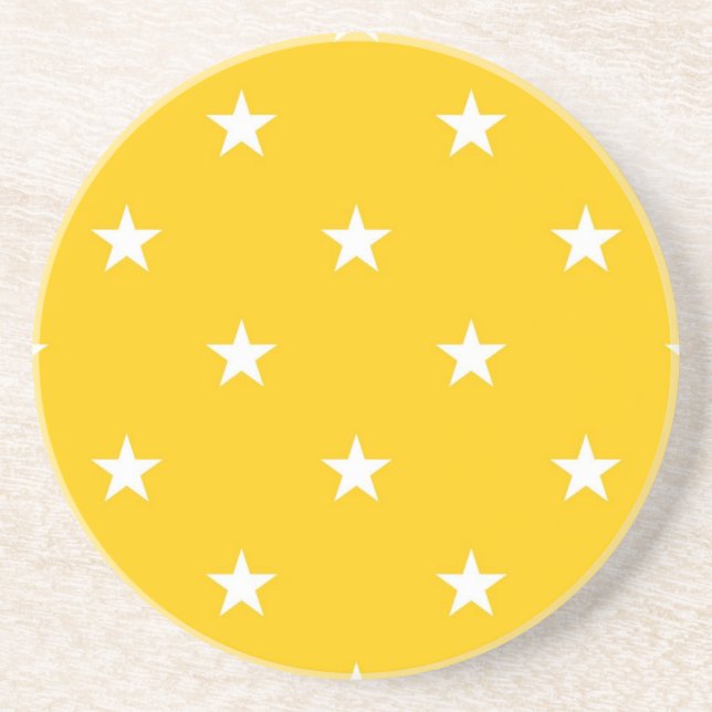 Stars pattern coaster (Front)