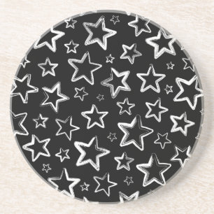Stars pattern coaster
