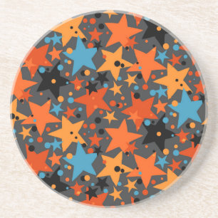 Stars pattern coaster