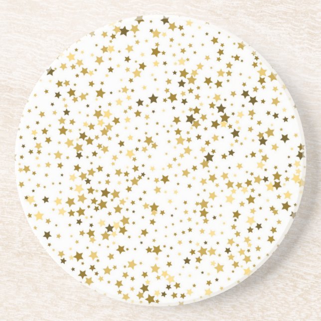 Stars pattern coaster (Front)