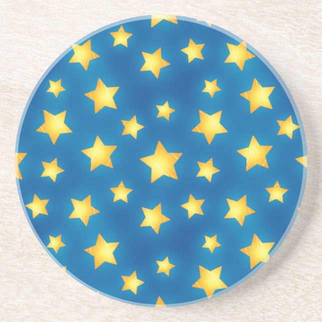 Stars pattern coaster (Front)