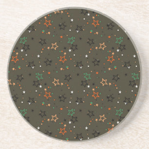 Stars pattern coaster