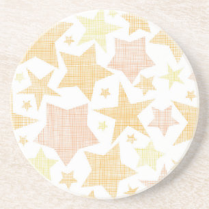 Stars pattern coaster