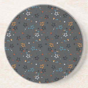 Stars pattern coaster
