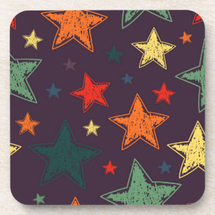 Stars pattern coaster