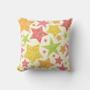 Stars pattern cushion