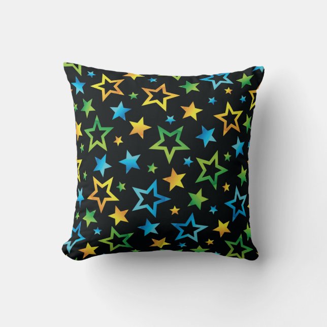 Stars pattern cushion (Front)