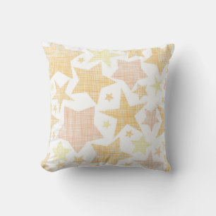 Stars pattern cushion