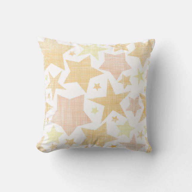Stars pattern cushion (Front)