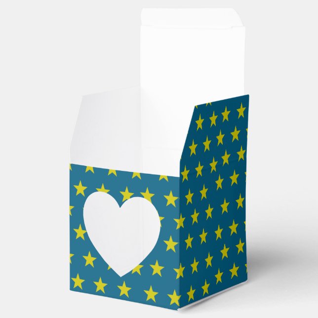stars pattern favour box (Opened)