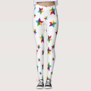 Stars pattern leggings