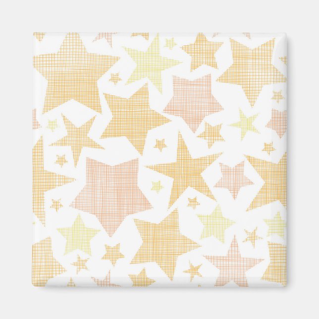 Stars pattern magnet (Front)