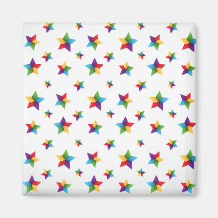 Stars pattern magnet