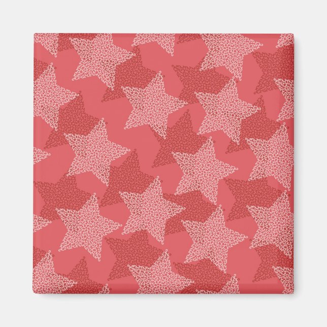 Stars pattern magnet (Front)
