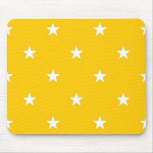 Stars pattern mouse mat