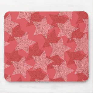 Stars pattern mouse mat