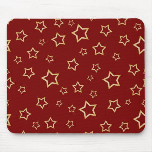 Stars pattern mouse mat