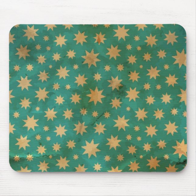 Stars pattern mouse mat (Front)