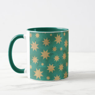 Stars pattern mug
