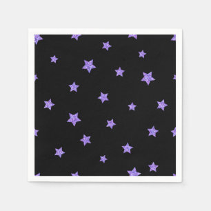 Stars pattern napkin