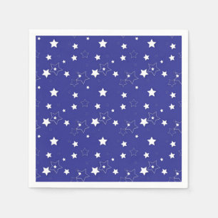 Stars pattern napkin