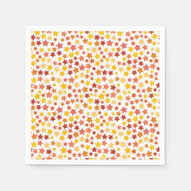 Stars pattern napkin (Front)