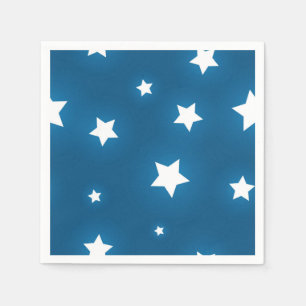 Stars pattern napkin