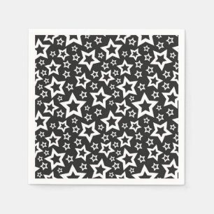 Stars pattern napkin