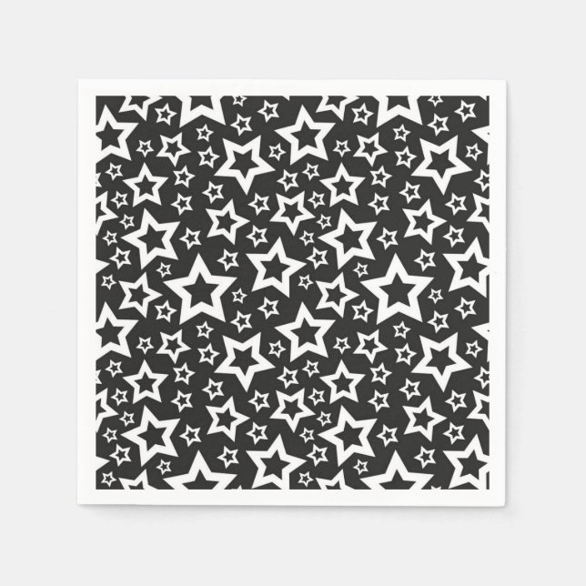 Stars pattern napkin (Front)