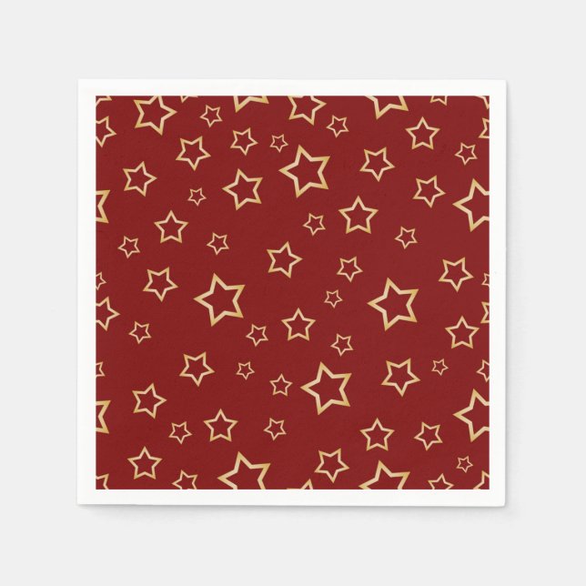Stars pattern napkin (Front)