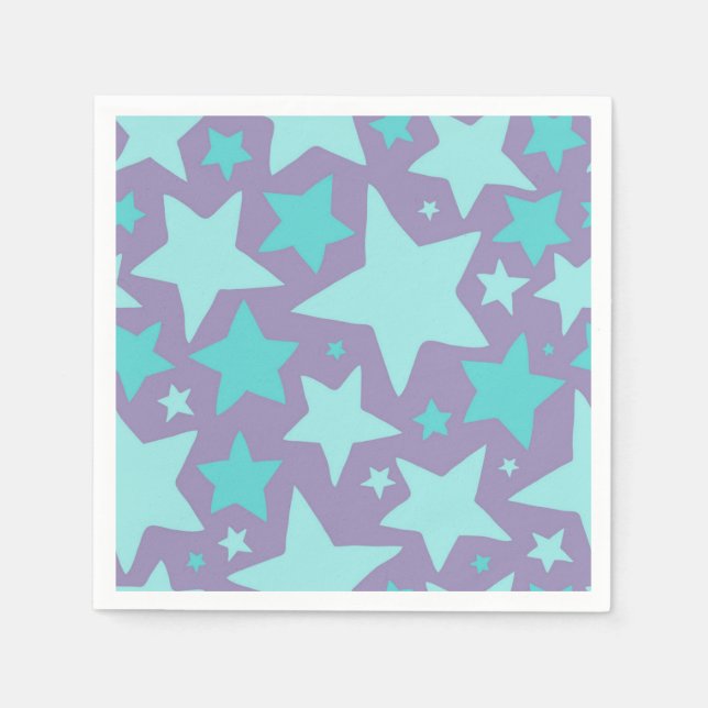 Stars pattern napkin (Front)